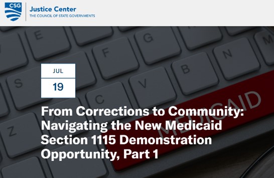 Thumbnail for From Corrections to Community: Navigating the New Medicaid Section 1115 Demonstration Opportunity, Part 1